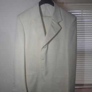 Berkeley Square by Falcone 2 Pc Cream Suit